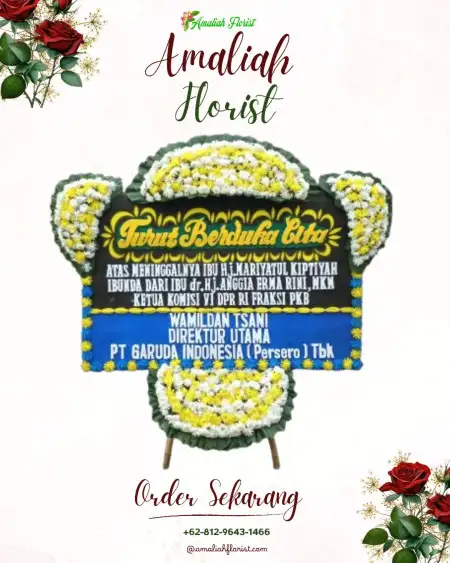 Papan Bunga Duka Suka Cinta
